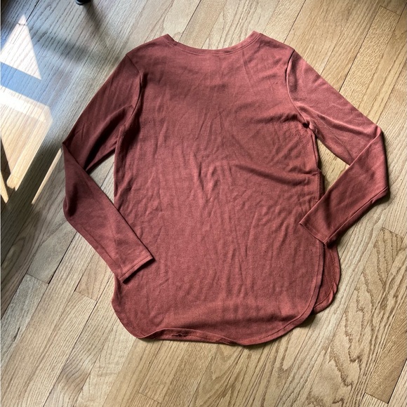 Womens Long Sleeve Basic Top - Picture 4 of 5
